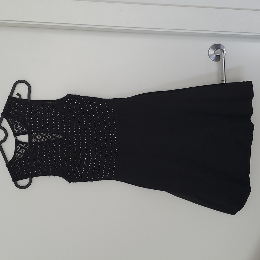 RW&CO black dressRW&CO black dress - - lace and embellished bodice- US size 2 -